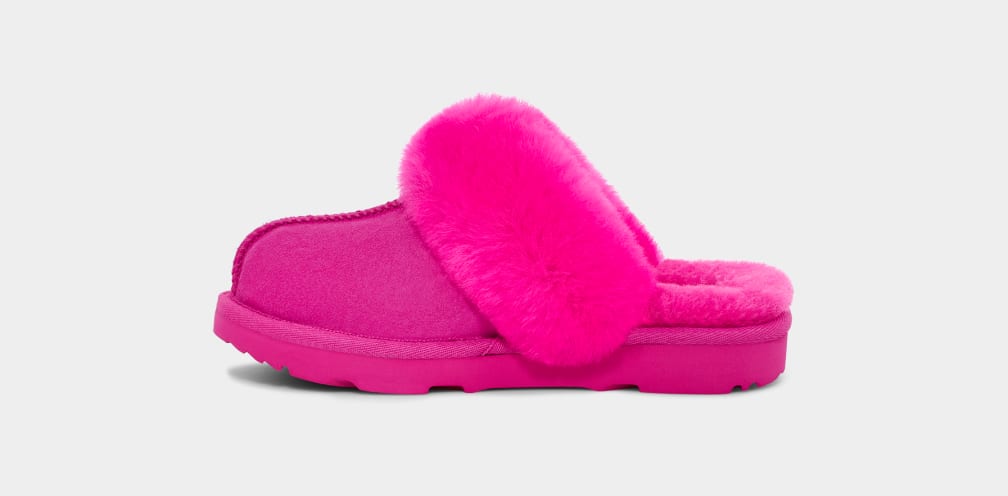 Pantuflas Ugg Cozy II Niños Rosas | Argentina CNIJBLW-34