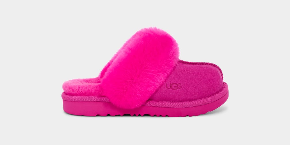 Pantuflas Ugg Cozy II Niños Rosas | Argentina CNIJBLW-34