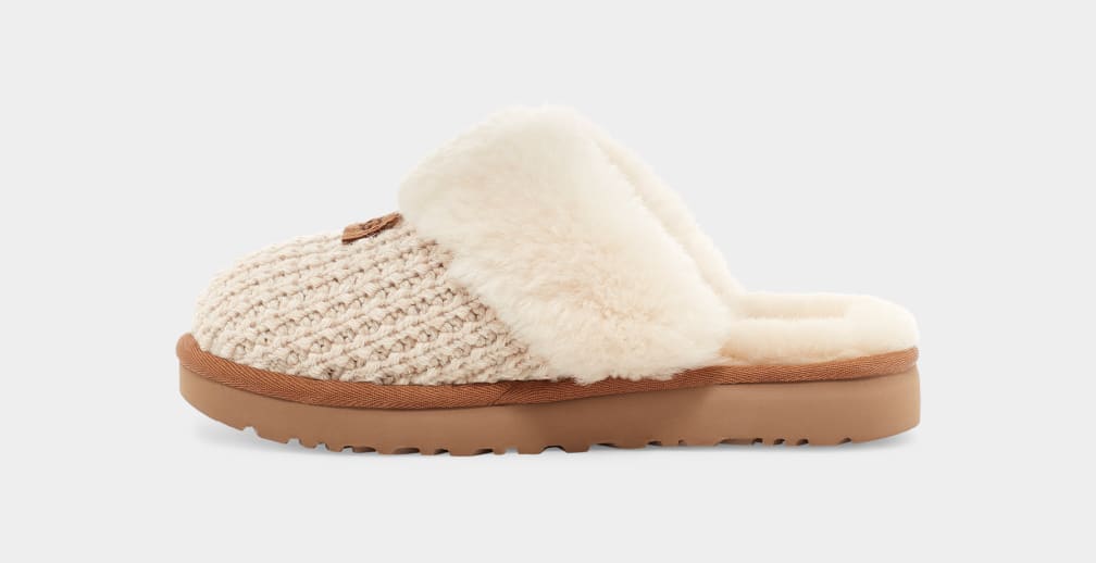 Pantuflas Ugg Cozy Mujer Creme | Argentina DQTECNZ-24