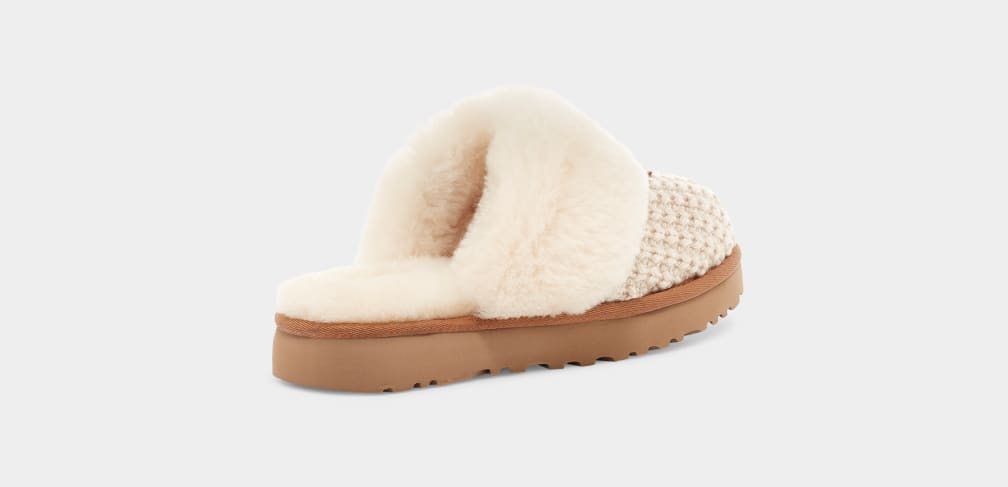 Pantuflas Ugg Cozy Mujer Creme | Argentina DQTECNZ-24