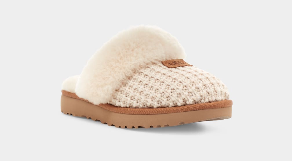 Pantuflas Ugg Cozy Mujer Creme | Argentina DQTECNZ-24