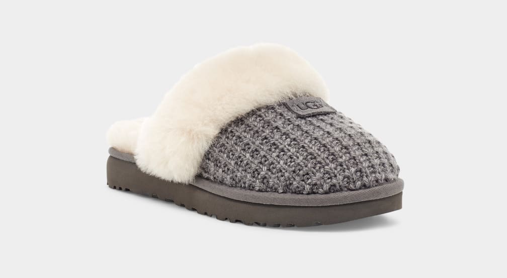 Pantuflas Ugg Cozy Mujer Gris | Argentina BEHIXKD-74