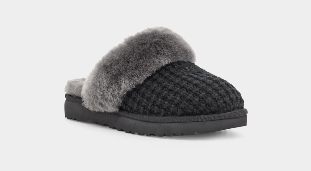 Pantuflas Ugg Cozy Mujer Negras | Argentina TEVQXPN-45