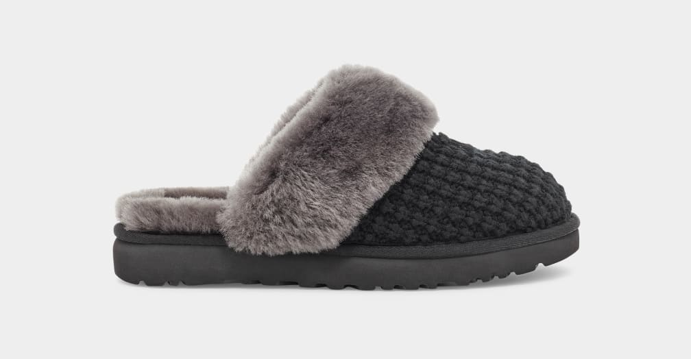 Pantuflas Ugg Cozy Mujer Negras | Argentina TEVQXPN-45