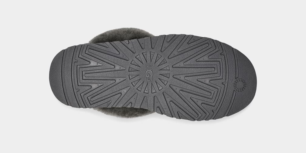 Pantuflas Ugg Disquette Mujer Gris | Argentina MSGRLHX-71