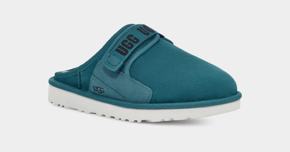 Pantuflas Ugg Dune Hombre Azules | Argentina GIEKXRJ-65