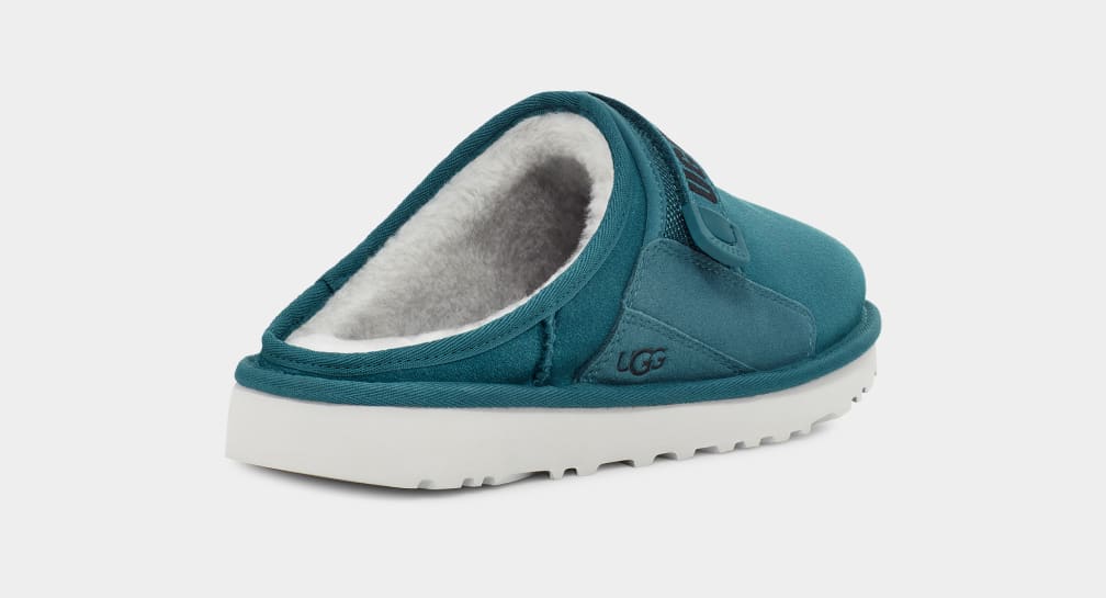 Pantuflas Ugg Dune Hombre Azules | Argentina GIEKXRJ-65