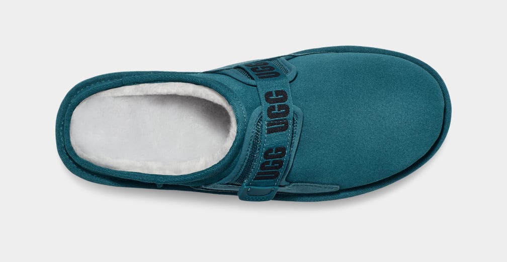 Pantuflas Ugg Dune Hombre Azules | Argentina GIEKXRJ-65