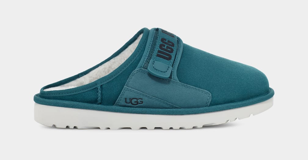 Pantuflas Ugg Dune Hombre Azules | Argentina GIEKXRJ-65