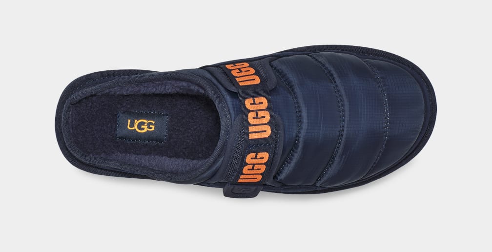 Pantuflas Ugg Dune LTA Hombre Azules Oscuro Naranjas | Argentina LFEGIDH-05