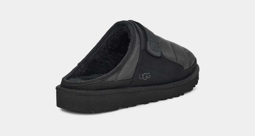 Pantuflas Ugg Dune LTA Hombre Negras | Argentina DNYTKPR-32