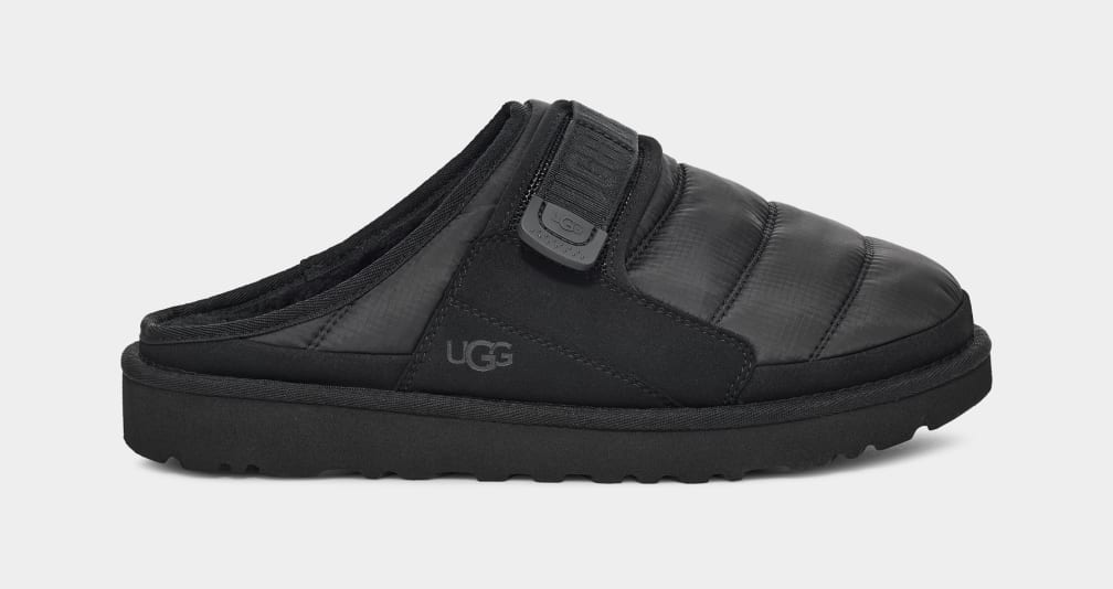 Pantuflas Ugg Dune LTA Hombre Negras | Argentina DNYTKPR-32