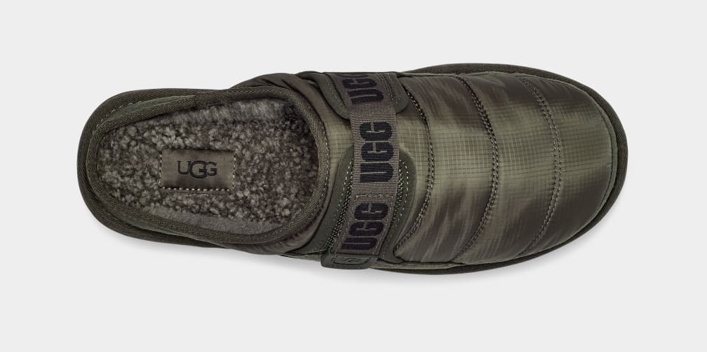 Pantuflas Ugg Dune LTA Hombre Verde Oliva | Argentina ACLTDKZ-81