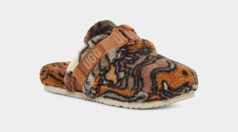 Pantuflas Ugg Fluff It Calio Hombre Multicolor | Argentina YMHGIQK-42