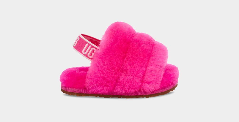 Pantuflas Ugg Fluff Yeah And Lovey Niños Rosas | Argentina ENQTLSU-50