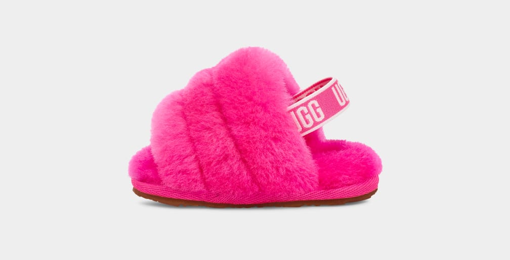 Pantuflas Ugg Fluff Yeah And Lovey Niños Rosas | Argentina ENQTLSU-50