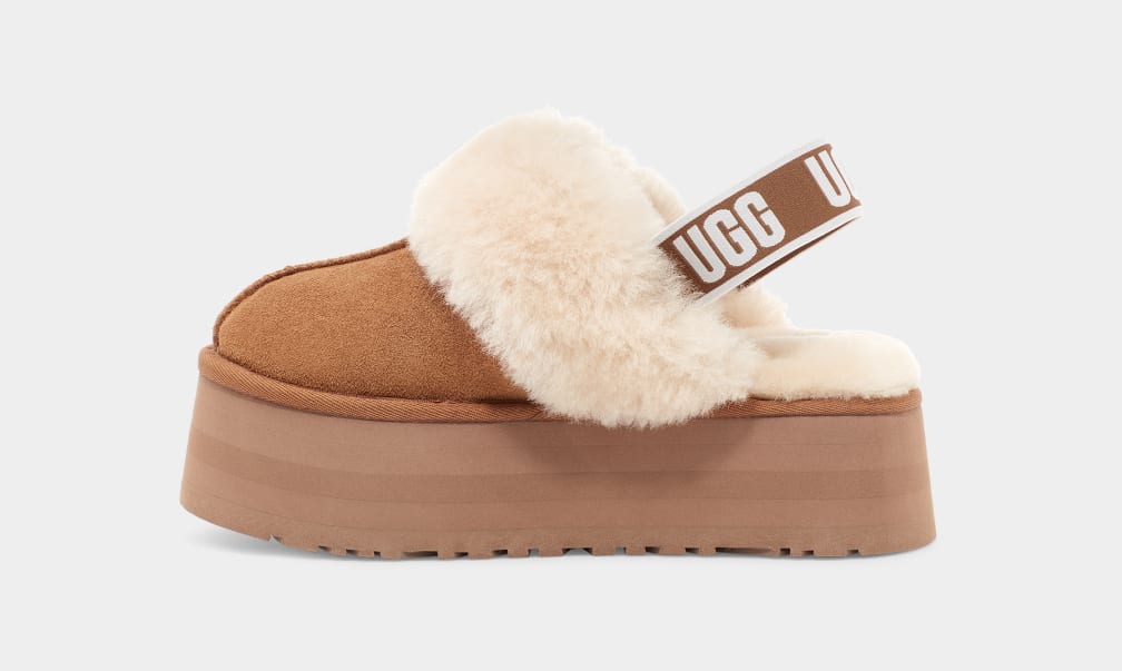 Pantuflas Ugg Funkette Mujer Marrones | Argentina AVRPEIF-93