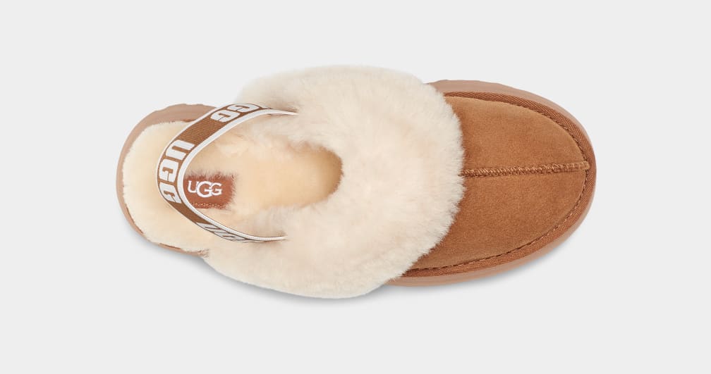 Pantuflas Ugg Funkette Mujer Marrones | Argentina AVRPEIF-93