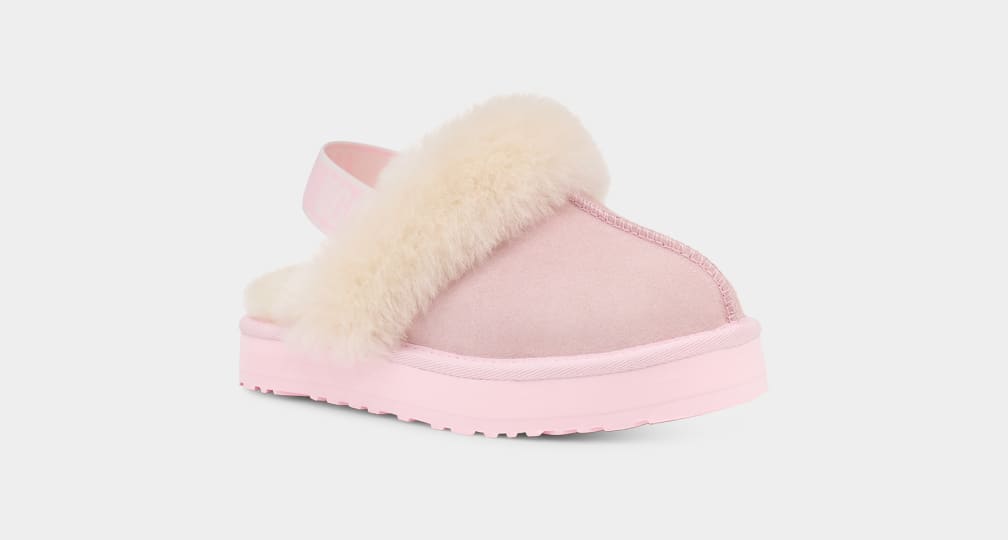 Pantuflas Ugg Funkette Niños Rosas | Argentina ZLVMJUT-28