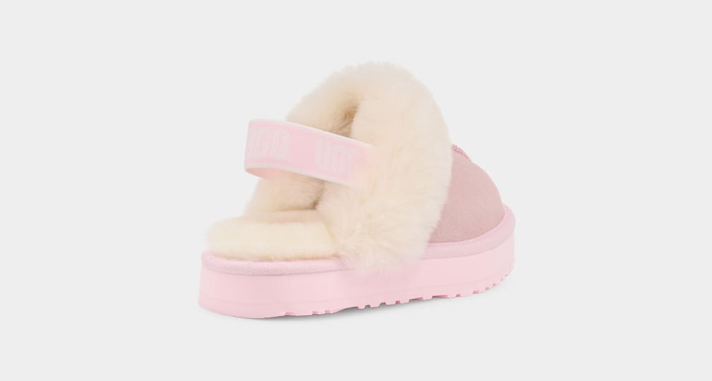 Pantuflas Ugg Funkette Niños Rosas | Argentina ZLVMJUT-28