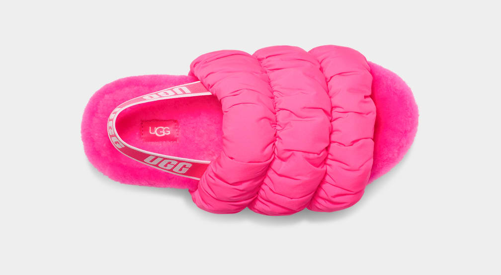 Pantuflas Ugg Scrunchita Mujer Rosas | Argentina LHJWEXD-51