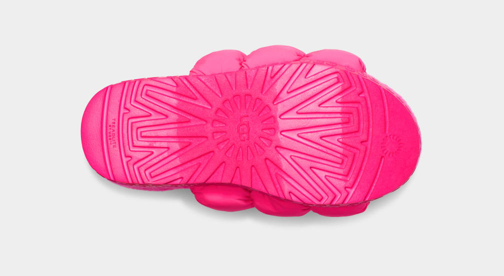 Pantuflas Ugg Scrunchita Mujer Rosas | Argentina LHJWEXD-51