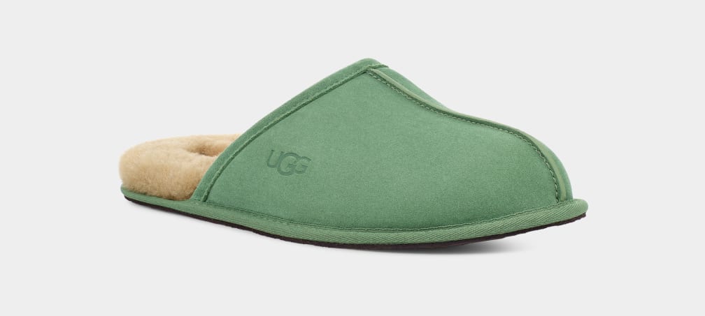 Pantuflas Ugg Scuff Hombre Verde | Argentina FOSJAIC-23