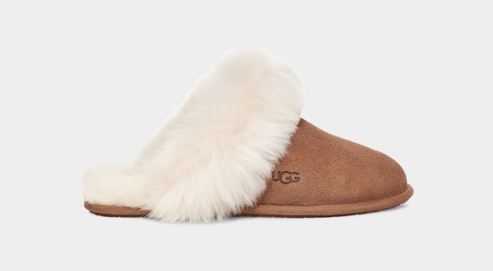 Pantuflas Ugg Scuff Sis Mujer Marrones | Argentina JVOIUHD-41