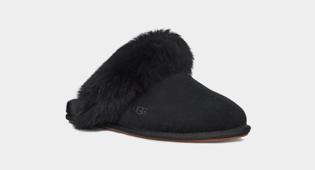 Pantuflas Ugg Scuff Sis Mujer Negras | Argentina YPCSVUB-96