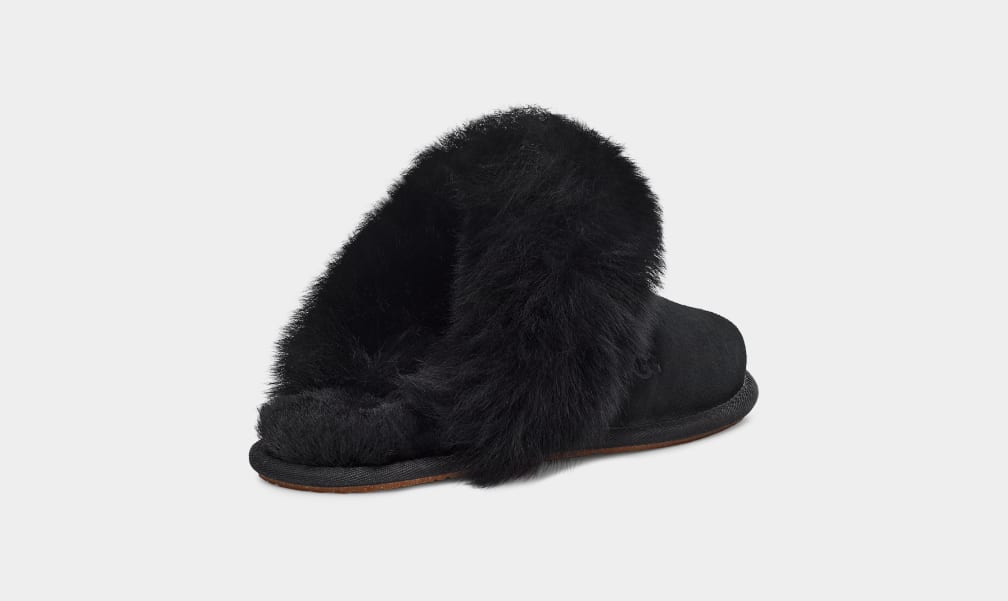 Pantuflas Ugg Scuff Sis Mujer Negras | Argentina YPCSVUB-96