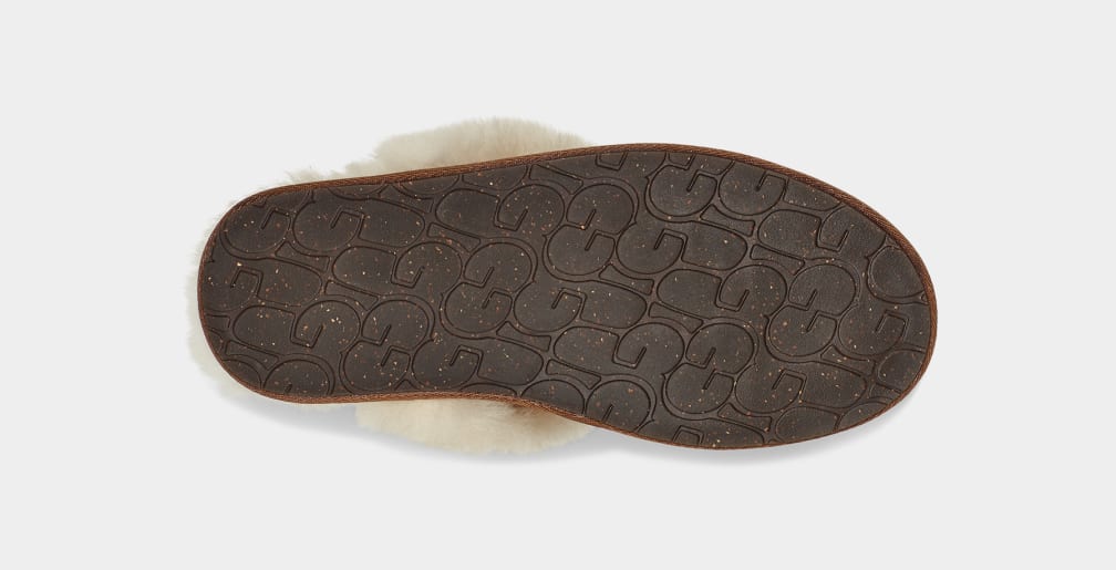 Pantuflas Ugg Scuffette II Mujer Marrones | Argentina GBMRCDL-47