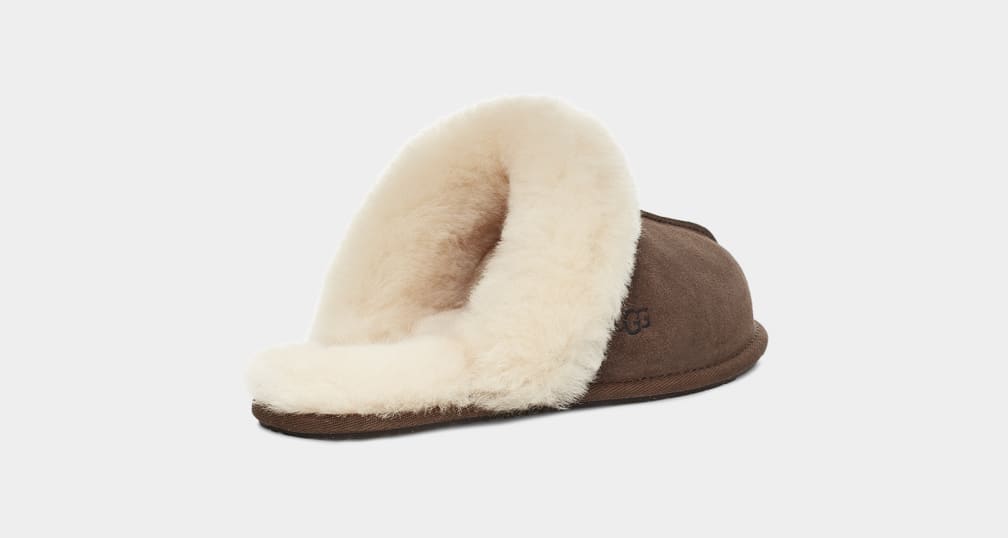 Pantuflas Ugg Scuffette II Mujer Marrones | Argentina ZNXRISL-21