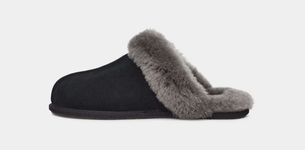 Pantuflas Ugg Scuffette II Mujer Negras Gris | Argentina SUZCFWH-57