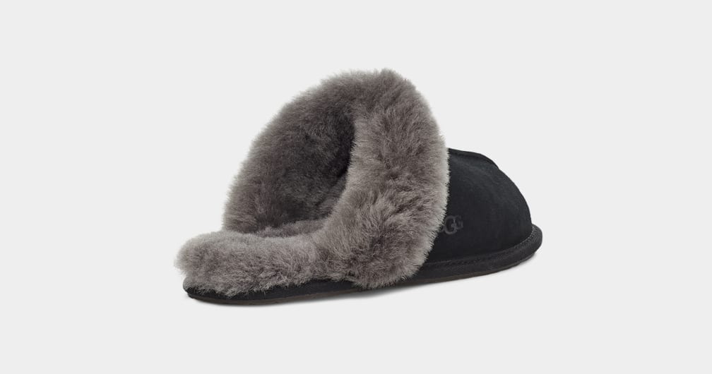 Pantuflas Ugg Scuffette II Mujer Negras Gris | Argentina SUZCFWH-57