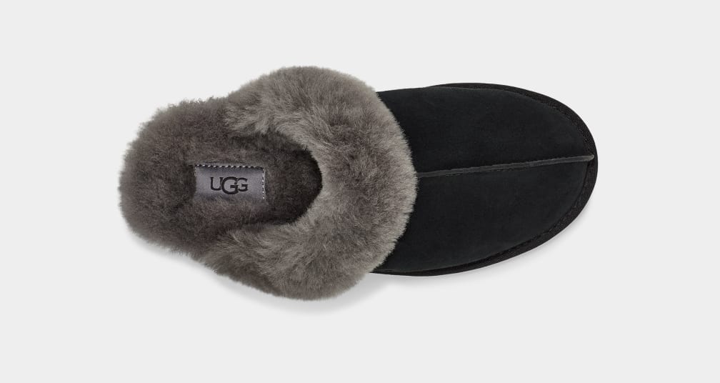 Pantuflas Ugg Scuffette II Mujer Negras Gris | Argentina SUZCFWH-57