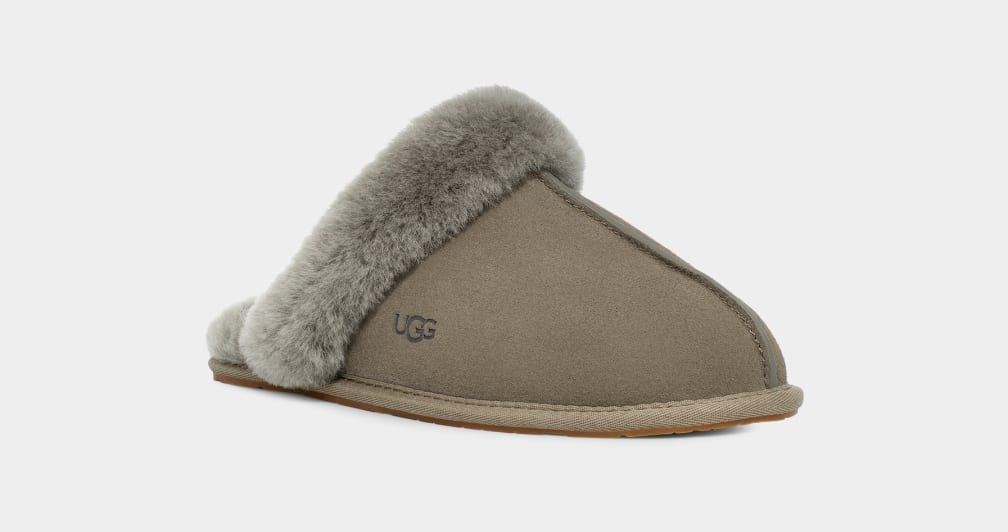 Pantuflas Ugg Scuffette II Mujer Verde | Argentina SOLBXTJ-05