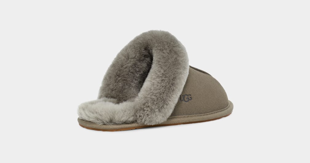 Pantuflas Ugg Scuffette II Mujer Verde | Argentina SOLBXTJ-05