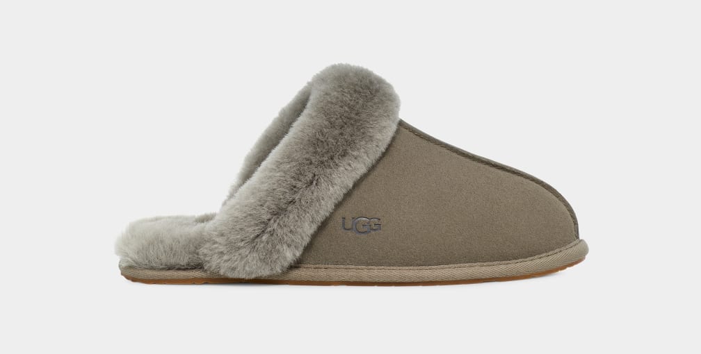 Pantuflas Ugg Scuffette II Mujer Verde | Argentina SOLBXTJ-05