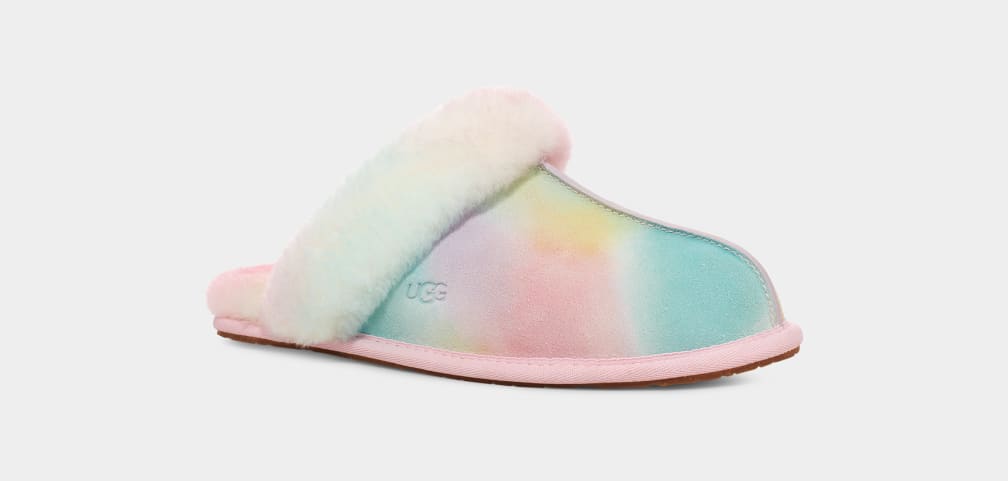 Pantuflas Ugg Scuffette II Watercolors Mujer Multicolor | Argentina PYXMLOA-58