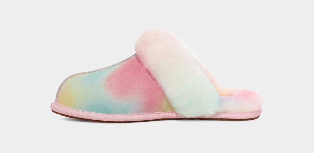 Pantuflas Ugg Scuffette II Watercolors Mujer Multicolor | Argentina PYXMLOA-58