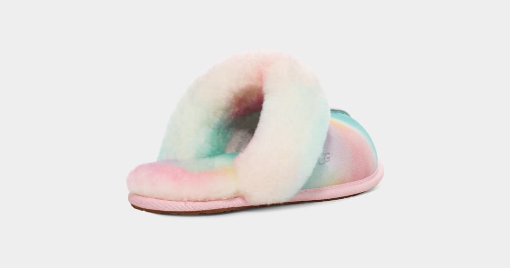 Pantuflas Ugg Scuffette II Watercolors Mujer Multicolor | Argentina PYXMLOA-58