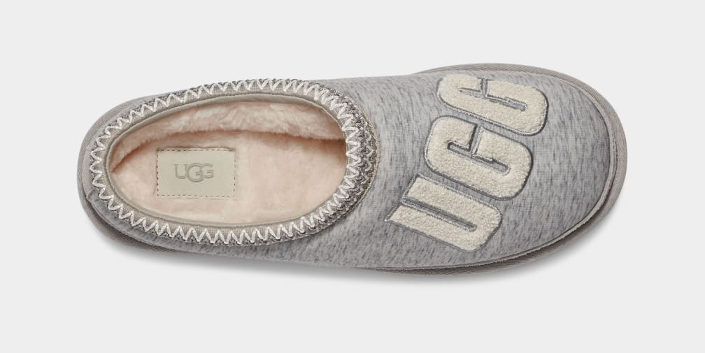 Pantuflas Ugg Tasman Fur Jersey Cozy Hombre Gris | Argentina DPYXAHU-45