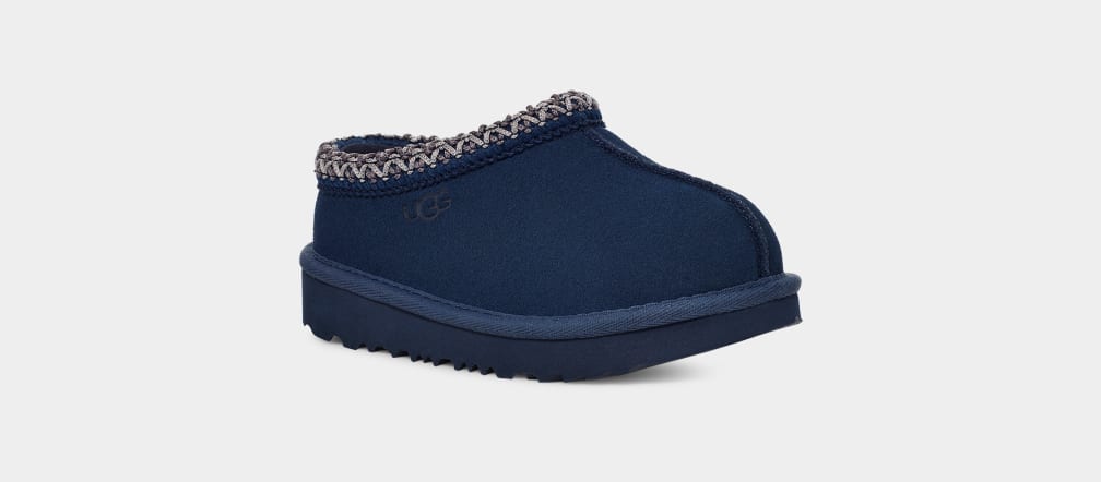 Pantuflas Ugg Tasman II Niños Azul Marino | Argentina OLCAZDH-83