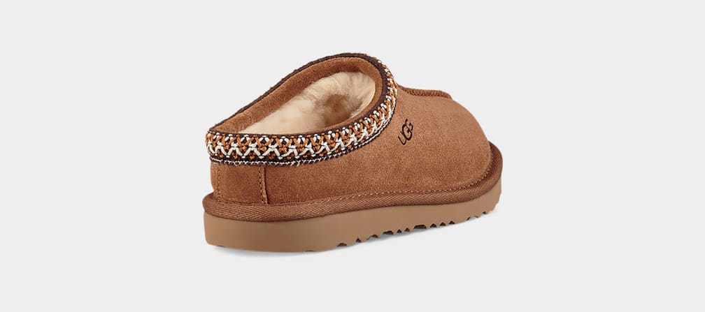 Pantuflas Ugg Tasman II Niños Marrones | Argentina RVDYPJB-15