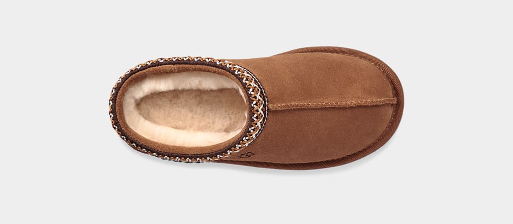 Pantuflas Ugg Tasman II Niños Marrones | Argentina RVDYPJB-15