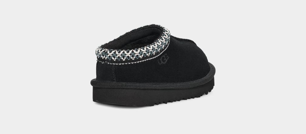 Pantuflas Ugg Tasman II Niños Negras | Argentina VCSLNYD-54