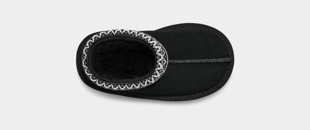 Pantuflas Ugg Tasman II Niños Negras | Argentina VCSLNYD-54