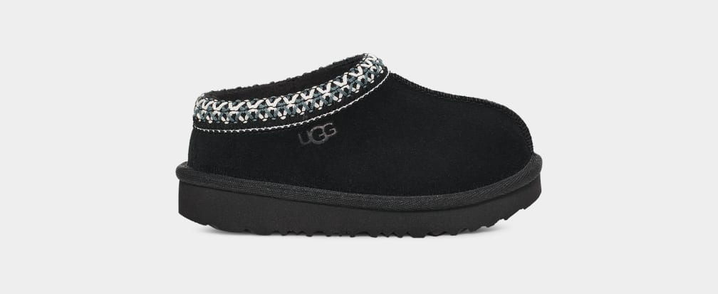 Pantuflas Ugg Tasman II Niños Negras | Argentina VCSLNYD-54