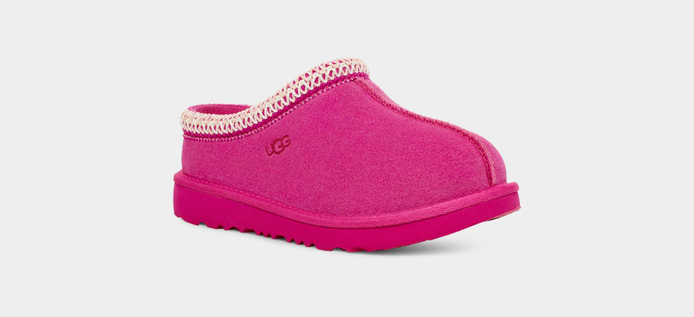 Pantuflas Ugg Tasman II Niños Rosas | Argentina PODTWKX-15