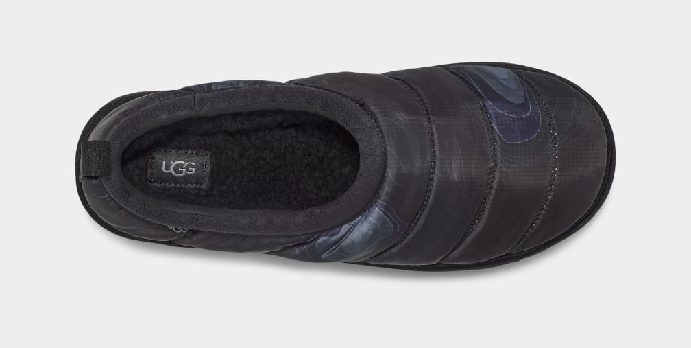 Pantuflas Ugg Tasman LTA Calio Hombre Negras | Argentina QBDKULJ-74